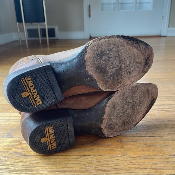 Dan Post Mens Bay Apache 13 Mignon Leather 2159 Size 11 - Picture 10 of 12